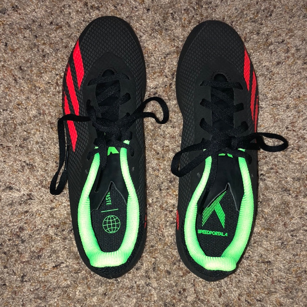 Adidas Soccer cleats.